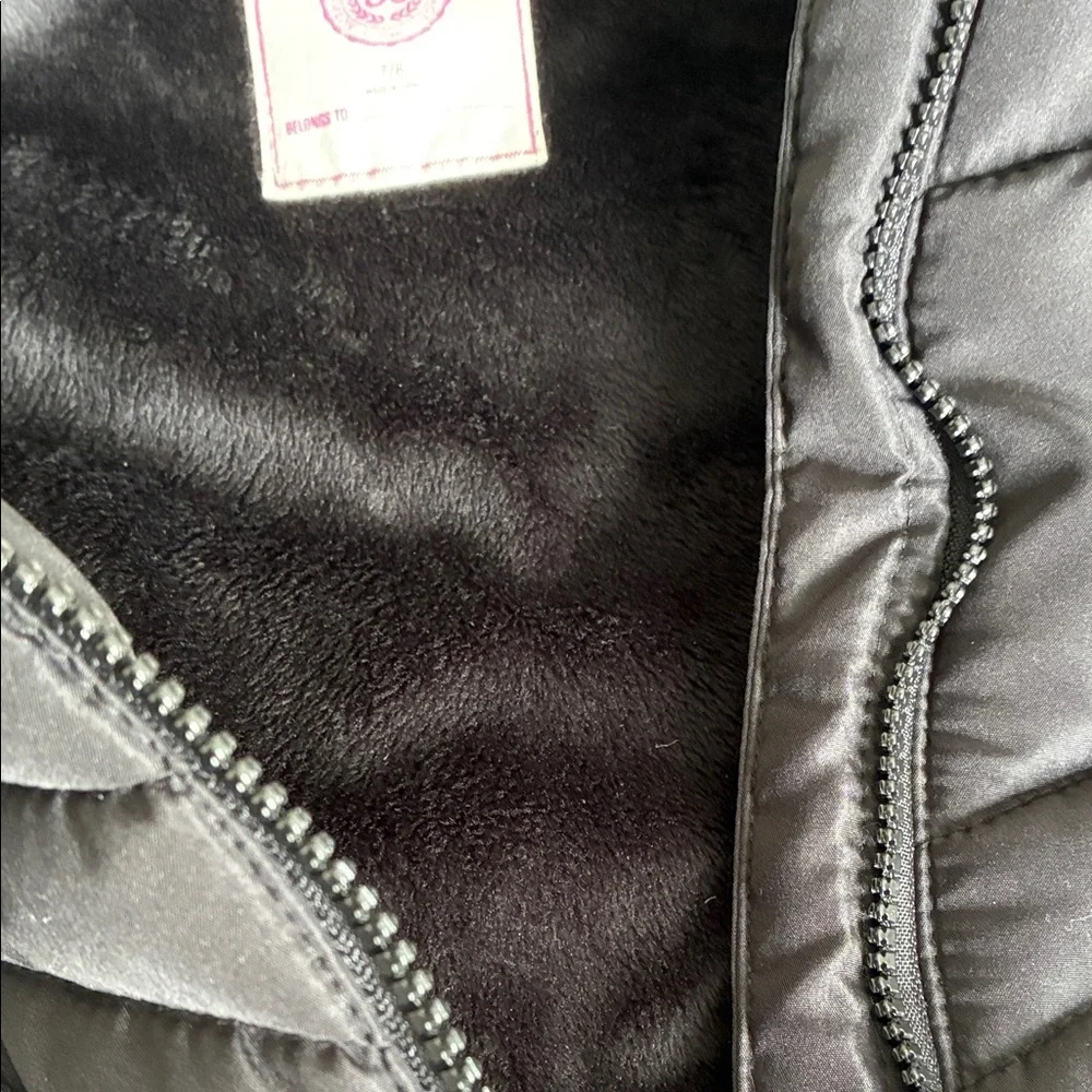 SO Kids Black Puffer Jacket